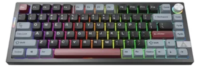 Produktbild von Gaming-Tastatur Montech MKey PRO Darkness, kabellos, Yellow Switch