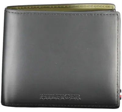 Produktbild von Stilvolle Herrenbrieftasche in Schwarz mit Münz- und Kartenfächern