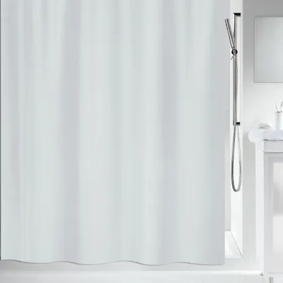 Produktbild von Spirella 7610583192738, Einfarbig, Ring, Polyester, Grau, 30 °C, 1800 mm