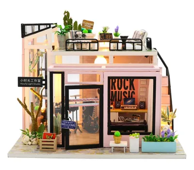 Productafbeelding van 2Kids Toys: Miniatuur huisje, muziekkamer