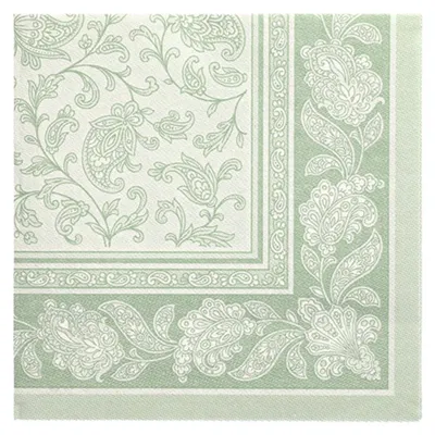 Produktbild von PAPSTAR Servietten 1/4-Falz, 40x40 cm jadegrün, "ROYAL Collection" | Folie (50 Stück)