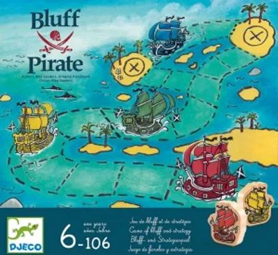 Image de Jeu de stratégie « Bluff pirate », Djeco