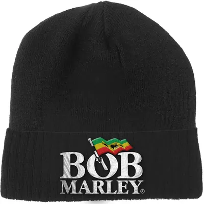 Produktbild von Bob Marley - Logo Uni Mütze Hut - schwarz