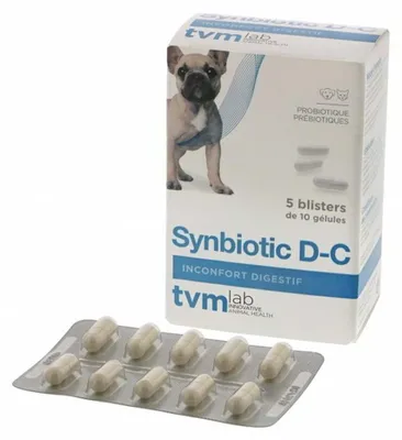 Probiotisches Präbiotikum für Hunde, 50 Kapseln