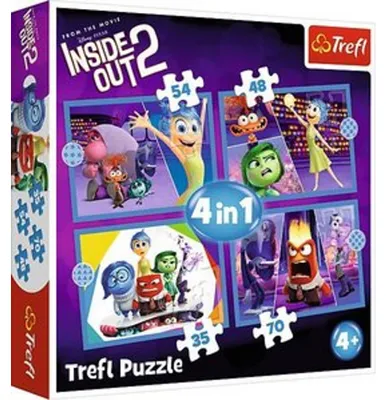 Productafbeelding van Trefl 34652, 70 stukjes, Puzzel met tekenfilms, Geschikt voor kinderen vanaf 4 jaar