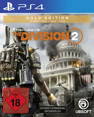 Produktbild von Ubisoft Tom Clancy's : The Division 2 - Edition Gold, PlayStation 4, M (Reif)