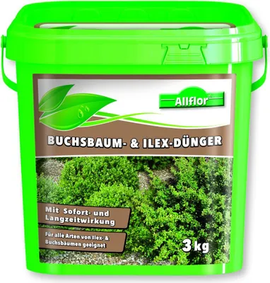 Produktbild von Allflor Buchsbaum- Ilex Dünger 3 kg Eimer