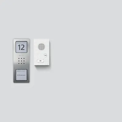 Obrázek produktu pro SIEDLE SET CAB 850-1 E/W Audio-Set Basic Edelstahl (210008742-00)