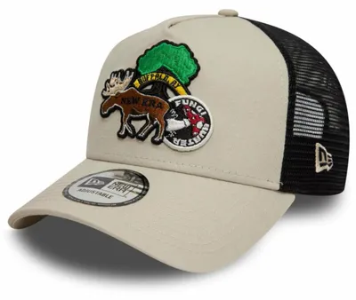 Produktbild von NEW ERA A-Frame Trucker Cap Outdoor Patch - Stone Stone