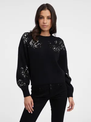 Produktbild von Orsay Schwarzer Damenpullover 507524660000__S