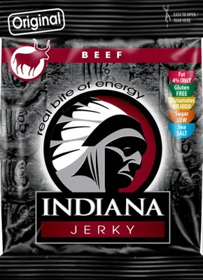 Produktbild von Indiana Jerky Beef 25 g original