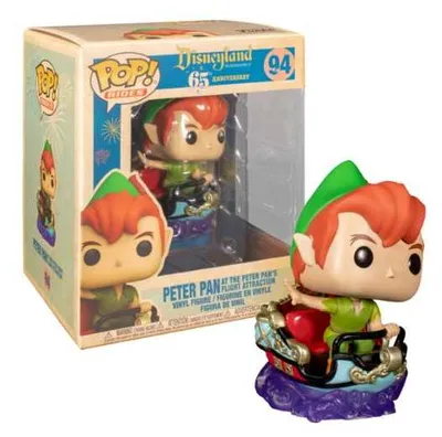Zdjęcie produktu dla Funko Pop! Atrakcje: 65. rocznica Disneylandu – Piotruś Pan z atrakcją „Peter Pan’s Flight” nr 94