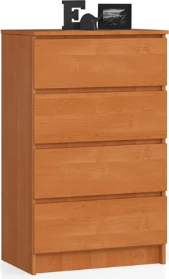 Obrázek produktu pro raumhirsch Vysoká komoda, 60 cm, se 4 zásuvkami. Boční skříňka/komoda, výška 99 cm, šířka 40 cm