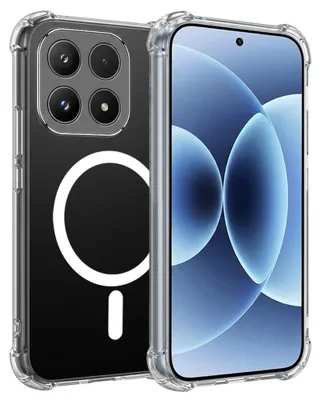 Obrázek produktu pro Techsuit – Shockproof Clear Silicone MagSafe – odolné silikonové pouzdro pro Xiaomi 17 – průhledné