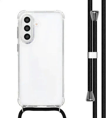 Productafbeelding van imoshion Transparante Backcover met koord voor de Samsung Galaxy A57 (5G) - Zwart