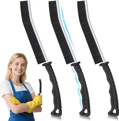 Produktbild von Alyvisun 3 Stück Eckenreinigungsbürste, Finebrush Fugenreinigungsbürste, Schmale