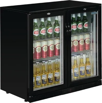 Produktbild von Polar Serie G Barkühlschrank mit 2 Klapptüren 208L