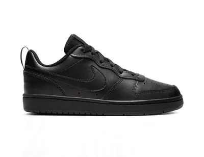 Produktbild von Nike Court Borough Low 2 Zwart - Junior Sneaker - BQ5448-001 nike air force, nike air force 1 low, nike air force dames, nike air force 07, nike air force low, nike force, nike air force wit, 314192-117, nike air force one, Nike Air Force 1 Wit, Nike Air Force 1 GS Wit