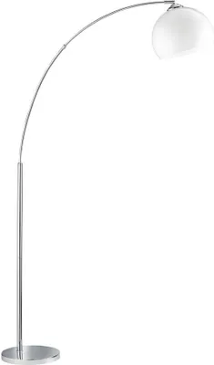 Produktbild von Bogenleuchte BRASILIA 1 flammig Metall Silber 180cm hoch