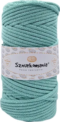 Obrázek produktu pro Pletená bavlněná šňůra s jádrem 5 mm 100 m, příze na macramé, šňůra na macramé, háčkovaná šňůra, šňůra na macramé, přírodní příze, šňůra 5 mm