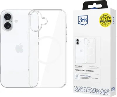 Image de Housse de téléphone portable Housse de protection transparente pour téléphone portable avec fonction magnétique Bumper compatible avec iPhone 17 Air