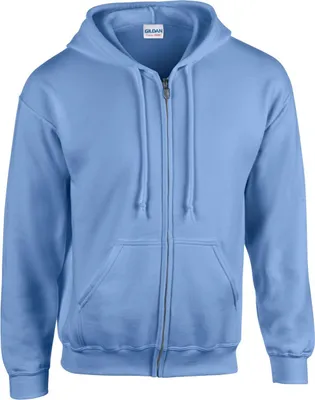 Produktbild von Gildan - Hoodie mit durchgehendem Reißverschluss für Herren/Damen Uni FK2795 (3XL) (Carolina Blau)