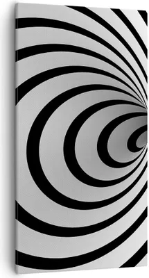 Produktbild von Bild auf Leinwand - Leinwandbild - Spirale abstrakt komposition - 55x100cm - Wand Bild - Wanddeko - Leinwanddruck - Bilder - Kunstdruck - Wanddekoration - Leinwand bilder - Wandkunst - PA55x100-2648