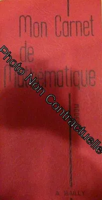 Image de Mon Carnet De Mathématique