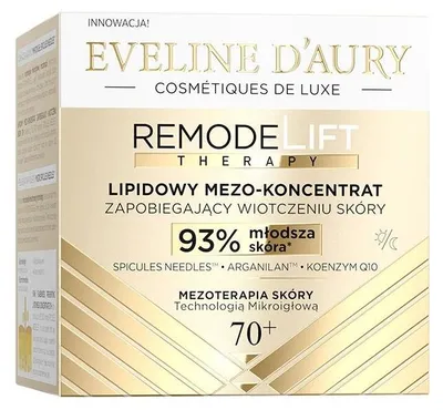 Produktbild von Eveline Cosmetics Eveline D’Aury RemodeLift Therapy – feuchtigkeitsspendende, regenerierende Gesichtscreme