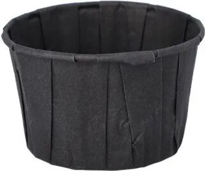 Produktbild von 2000 Dressingbecher, Papier 110 ml Ø 7 cm · 4,2 cm schwarz