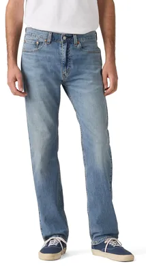 Produktbild von Levi's Herren Jeanshose 505 mit Reißverschluss, Regular Fit, Blau (Waterfall Coo