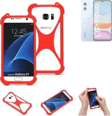 Produktbild von K-S-Trade Handy-Hülle kompatibel mit UMIDIGI G2 Schutz-Hülle Bumper Silikon Schutz Hülle Cover Case Silikoncase Silikonbumper TPU Softcase