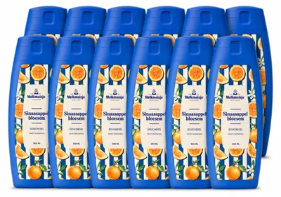 Productafbeelding van 12 x Melkmeisje Douchegel Sinaasappelbloesem, 300 ml - Voordeelverpakking - 12 stuks