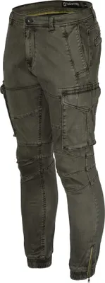 Produktbild von FALKENSTEJN Cargohose Herren mit Taschen Freizeithose Wanderhose Trekkinghose Men Pants Outdoorhose für Männer L / Army