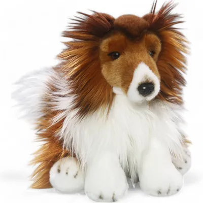Immagine prodotto di Carl Dick Collie, collie a pelo lungo seduto di circa 25 cm 3345 Peluche, peluche, peluche