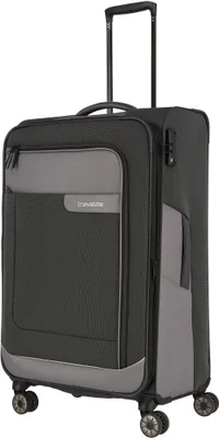 Produktbild von Travelite Viia Reisekoffer L Trolley Koffer 77cm 4 Rad / Rollen Dehnfalte TSA