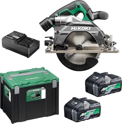 Obrázek produktu pro HIKOKI 36V 165mm 2x5,0Ah okružní pila C3606DBWPZ + kotouč