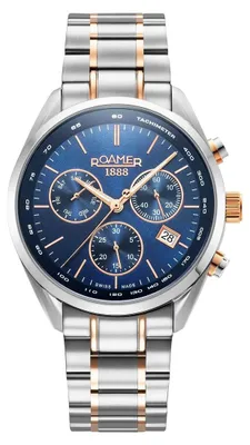 Produktbild von Roamer Chronographen Pro Chrono Blue - Silver