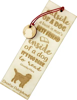 Produktbild von Art-Dog Lesezeichen Drentscher Hühnerhund