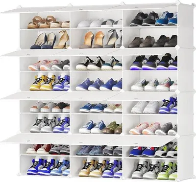 Produktbild von Famanu Schuhschrank große Kapazität - Weiß