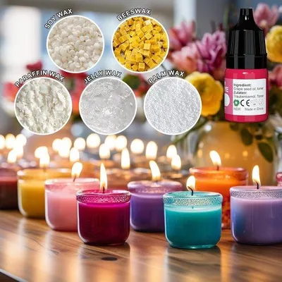 Produktbild von Famanu Kerzenfarbe 32 Farben – Kerzen DIY