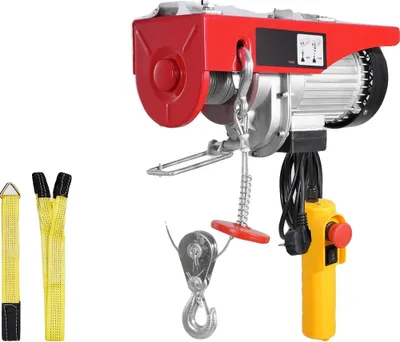 Zdjęcie produktu dla Elektryczna wciągarka linowa, udźwig 1200 kg, zdalne sterowanie linowe, 1760 funtów