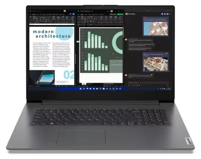 Produktbild von Lenovo V17 G4 IRU - Notebook 17.3" - Core i3-1315U - 24GB RAM - 512 GB NVMe - Win11