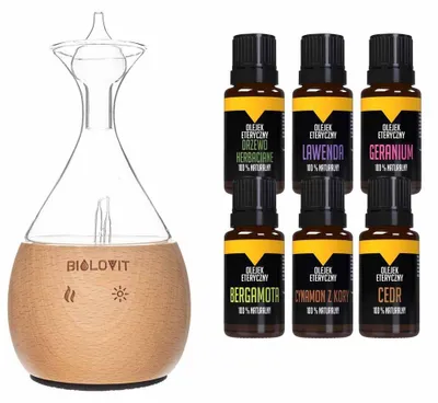 Obrázok produktu pre Bilovit sada rozprašovača esenciálnych olejov + 6 esenciálnych olejov