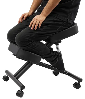 Productafbeelding van Ergonomische kniestoel - Verstelbaar met remwielen