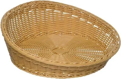Produktbild von APS 50205 Korb PROFI LINE, Ø 31-37 cm, Höhe 12 bzw. 6 cm, Polypropylen, beige