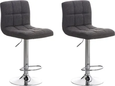 Produktbild von 2er-Set Barhocker – Stilvolle Stühle – 360° drehbar und höhenverstellbar