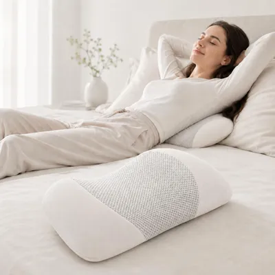 Zdjęcie produktu dla Ergonomiczna poduszka lędźwiowa z pianki memory do łóżka