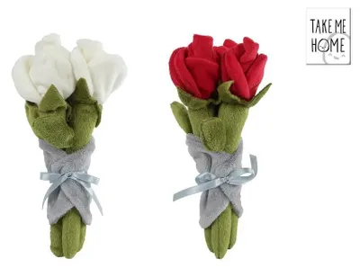 Produktbild von Van Manen's Handelsonderneming Take Me Home Strauß mit 3 Rosen, 2-f.sor