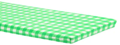 Immagine prodotto di Tovaglia impermeabile per picnic, in vinile, 30x72 pollici, con bordo elastico, colore verde